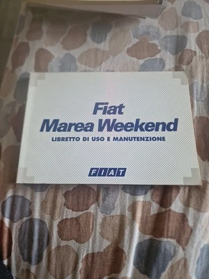 libretto uso e manutenzione Fiat Marea Weekend ( Stampato Marzo 1998) - Immagine 1 di 2