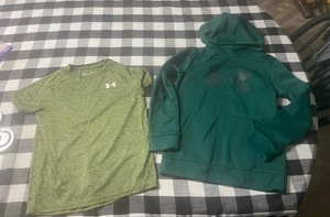 Under Armour Kid’s boys shirt & sweatshirt lot Youth Size Medium - Picture 1 of 1