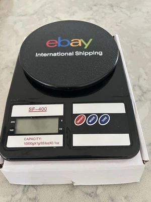 NEW! EBAY Digital Postal Kitchen Scale Portable Battery TableTop 20lb Capacity - Image 1 of 4