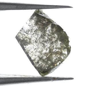 Slice For Ring 8.91X5.92X1.74MM 0.97 Ct Natural Loose Rough Diamond Lot With - Picture 1 of 2