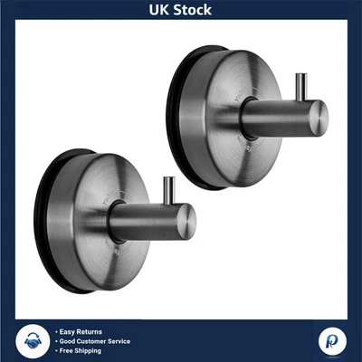 Durable Suction Towel Hooks - No Drill, Strong Adhesion, Perfect for Any Surface - Image 1 of 4