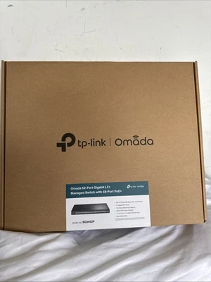 TP-Link SG3452P JetStream Omada 52-Port Gigabit L2+ Managed Switch 48-Port PoE+ - Image 1 of 4