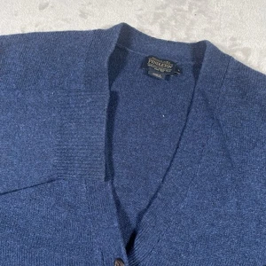 Pendleton Shetland Wool Cardigan Men's L Blue Button Front Sweater - Picture 1 of 7