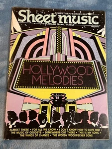 Vintage Sheet Music Magazine Volume 12 Number. 6 1988 Sharcor Paperback - Bild 1 von 9