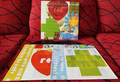 RED HOT + BLUE 1990 Spain LP U2 Tom Waits DEBORAH HARRY Annie Lennox K.D. LANG - Image 1 of 4