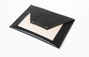 Funda para portátil iPad Maletín Carpeta de archivos Bolsillo Vaca Bolso de cuero Personalizado Z933 - Imagen 1 de 6