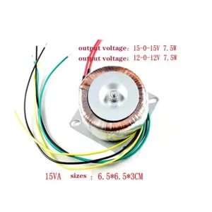 DAC Pre-Stage Dedizierter Reinkupfer Ringkerntransformator 15VA Dual15V + Dual 12V - Bild 1 von 2