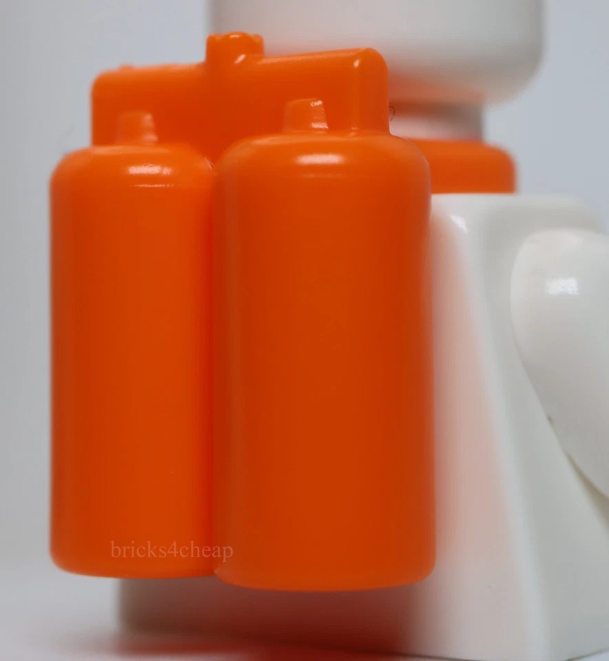 Lego 2x Orange Space Air Tanks Minifigura Bodywear Foto 1 de 1