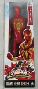 Marvel Ultimate Spider-Man Web Warriors Titan Hero Series Iron Spider - Imagen 1 de 6