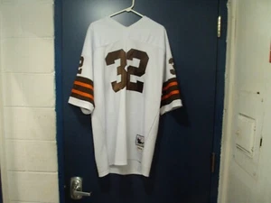 Cleveland Browns Jim Brown No 32 Football Jersey XXL Mitchell Ness - Picture 1 of 5