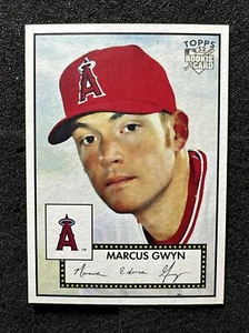 MARCUS GWYN #177 2007 Topps '52 Rookies cantidad Los Angeles Angels - Imagen 1 de 2
