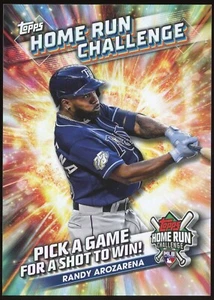 2024 Topps Home Run Challenge Unscratched #HRC-25 Randy Arozarena! *PWE* - Picture 1 of 2