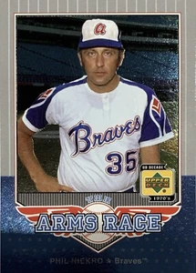 2001 Upper Deck UD Decade The Arms Race Phil Niekro HOF Atlanta Braves #AR10 - Picture 1 of 2