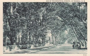 Roswell, NM - One of the Beautiful Streets - Bild 1 von 2