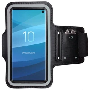 Bracelet pour Samsung Galaxy S10 bracelet de sport téléphone portable sac de bras sport sac de jogging - Photo 1/7