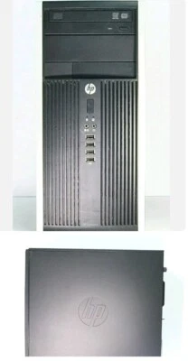 HP Compaq Elite 8200 Tower  Core i5 2400 3.1GHz  8GB RAM  500GB HDD -Win 10 Pro - Image 1 of 3