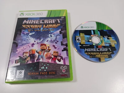 Minecraft: Story Mode Season Pass Disc (Microsoft Xbox 360, 2015) - Tested - Image 1 of 4