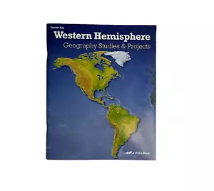 Abeka Teacher Key Western Hemisphere Geography Studies & Projects 2015 - Picture 1 of 12