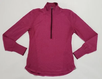 Suéter Pullover Eddie Bauer Para Mujer con Cremallera Talla Mediana M  Foto 1 de 4