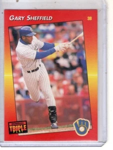 1992 Donruss Triple Play - #53 Gary Sheffield - Picture 1 of 2
