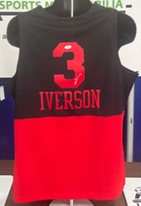 Allen Iverson AUTO Signed 76ers Mitchell & Ness Jersey PSA COA - Picture 1 of 5