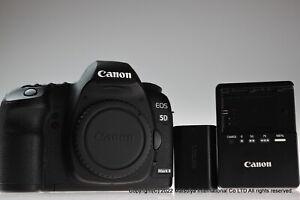 Canon EOS 5d Mark II 21.1MP Appareil Photo Numérique Corps Obturateur Comte 4764