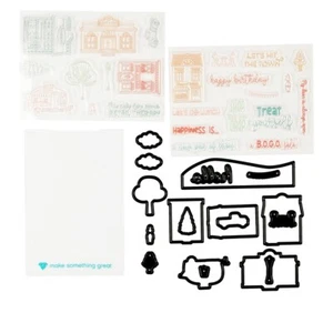Diamond Press Boutiquen Stempel & Stanzen Set Neu 828846 - Bild 1 von 9