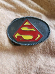 Fibbia per cintura supereroi Superman vintage - Foto 1 di 5