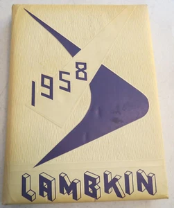 The Lambkin 1958 Ft.Collins Colorado High School Year Book - Picture 1 of 8