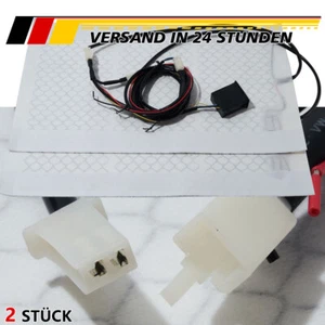 1 Set Sitzheizung Auto Kfz Pkw Carbon Universal Heizmatten Nachrüstsatz 5 Stufen - Bild 1 von 16