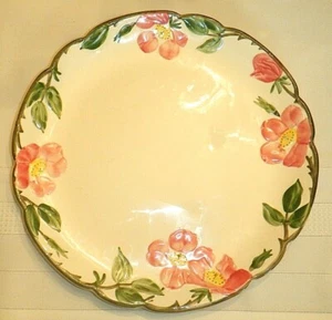 Franziskaner Geschirr 12" Runde Servierplatte Top Zustand California - Bild 1 von 4