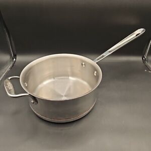 All-Clad MetalCrafters Copper Core Sauce Pan Saucepan 3 Qt No Lid, Pre Owned.