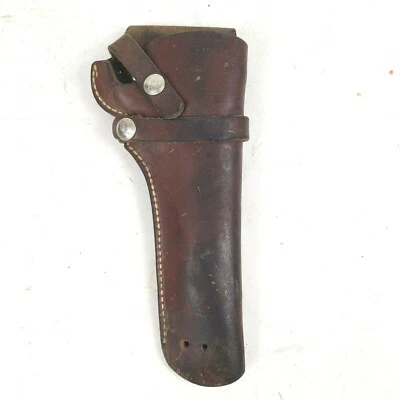 Vintage Hunter #1100-60 Leather Belt Revolver / Pistol Holster - Image 1 of 4