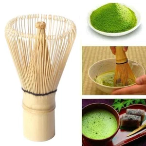 Bamboo Matcha Whisk Set Powder Brush and Preparing Brush for Green Tea - Picture 1 of 7