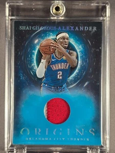 2020-21 Panini Origins #OM-SGA Shai Gilgeous-Alexander /25 Game Used Patch - Bild 1 von 4