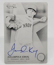 2015 Bowmans Best Black Printing Plate James Kaprielian Auto 1/1  RC