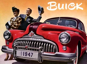 1947 Buick - Promotional Advertising Poster - Picture 1 of 1