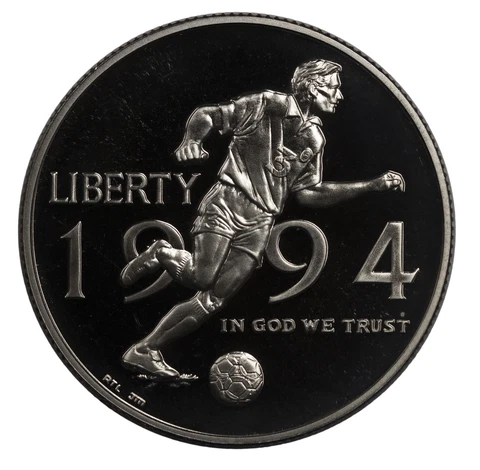1994 Soccer World Cup 50c Proof Commemorative Half dollar Cover
