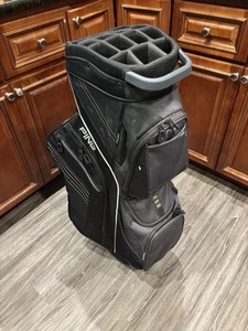 Ping Traverse 14 Divider Golf Cart Bag schwarz mit Regenschutz - Bild 1 von 5
