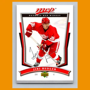 Jiri Hudler #239 2007-08 Upper Deck MVP Detroit Red Wings Hockey Card NHL - Picture 1 of 3