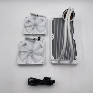 NZXT Kraken 280 RGB RL-KR280-W1 280mm AIO CPU Flüssigkeitskühler weiß - LESEN - Bild 1 von 7