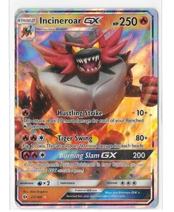 Incineroar GX  Ultra Rare 27/149 Sun & Moon DMG - Picture 1 of 2