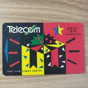 Tarjeta telefónica New Zealand Telecom 1991 serie de Navidad - Imagen 1 de 2