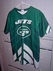 Camiseta reversible de fútbol americano con bandera juvenil de los New York Jets de la NFL amada - Imagen 1 de 6