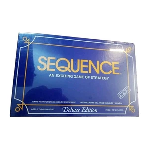 Sequence Deluxe Edition Strategy Game By Jax Ltd 1995 NEW Sealed VTG - Picture 1 of 3