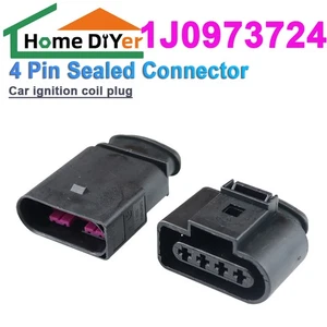 1J0 973 724 - 4 Pin Sealed Connector - 1J0973724 Car ignition coil plug - Picture 1 of 15
