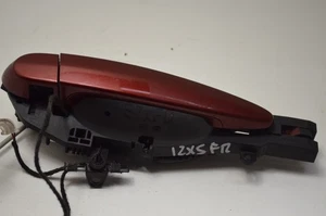 07-14 BMW E70 E71 X5 X6 FRONT RIGHT PASSENGER EXTERIOR DOOR HANDLE RED OEM - Picture 1 of 22