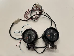 2 VTG TACH - 6000 & 4000 RPM STREET METER TACH TACHOMETER - Untested AUTOMETER? - Picture 1 of 13