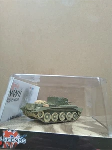 CORGI WORLD WAR II BRITISH CROMWELL TANK 11th ARMOURED TAUREG II 1/50 - Picture 1 of 5