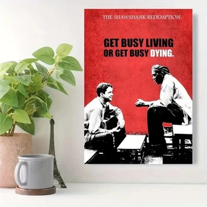 The Shawshank Redemption Movie Poster Stephen King Film Art Home Decor, Unframed - Picture 1 of 5